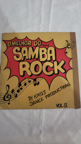 Lp O Melhor Do Samba Rock - Ler Descrição (Usado)