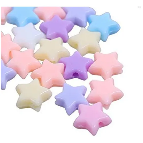 Cuentas Estrella Para Bisuteria Y Joyeria 500gr 2500 Und