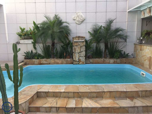 Sobrado Com 3 Dorms, Boqueirão, Santos - R$ 2.900.000,00, 255m² - Codigo: 841 - V841