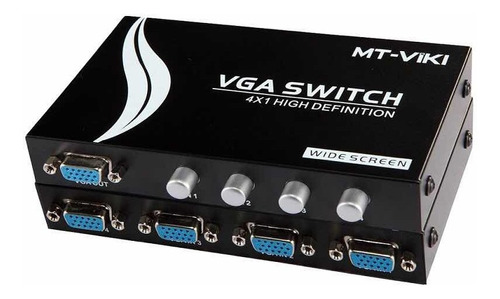 Switch Vga 4 Puerto Vga. 4 Pc / Dvr 1 Monitor