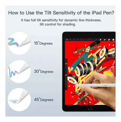 Lapiz Digital Pencil Stylus Para iPad Con Rechazo De Palma