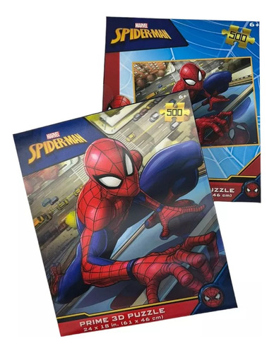 Puzzle Rompecabezas 3d Spiderman Hombre Araña 500 Piezas