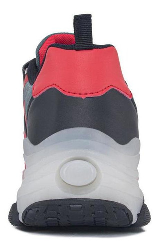 Imagen 5 de 8 de Tenis Patines Con Luces Rissman Negro Para Niño Los Gomosos