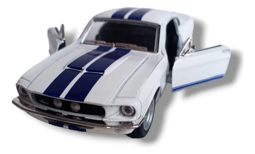 Auto Metálico A Escala 1/38, Shelby Gt 500, Kinsmart.