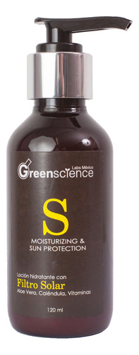 Moisturizing & Sunscreen Lotion 120 Ml. - Greenmex Labs