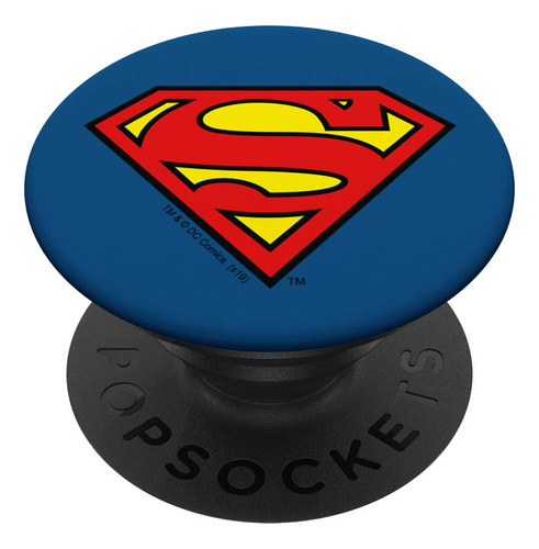 Superman Classic S Shield Logo Popsockets Popgrip