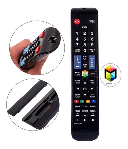 Tv Control Remoto Para Samsung Smart Tv Led Series 4/5/6/7/8