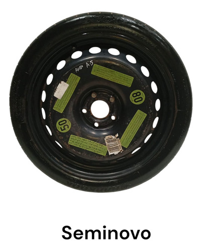 Roda Aro Estepe Fino Audi A4 A5 A6 125 70 19 8k0601