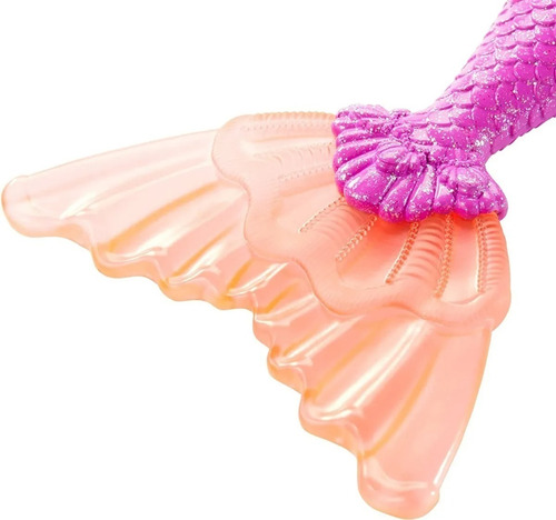Barbie Sirena Dreamtopia Top Rosa Con Amarillo Mattel