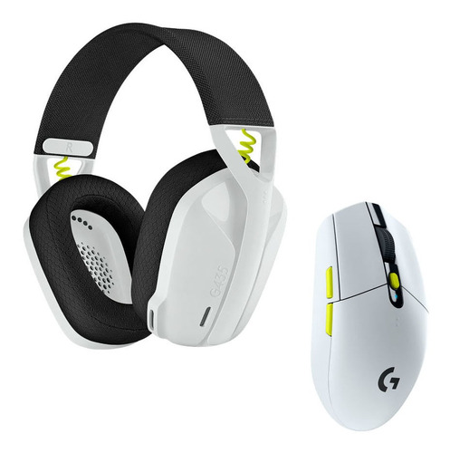 Combo Gamer Inalámbrico Logitech Audífono G435 / Mouse G305 