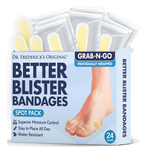 Dr. Frederick's Original Better Blister Bandages - 24 Unidad