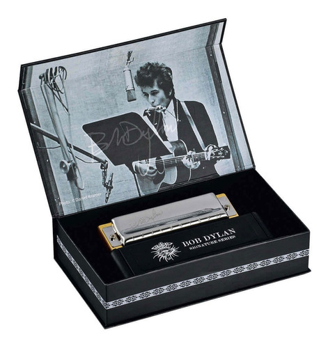 Armónica Hohner Bob Dylan Signature Set Edición Limitada