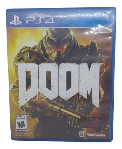 Doom Ps4 Seminuevo (Usado)