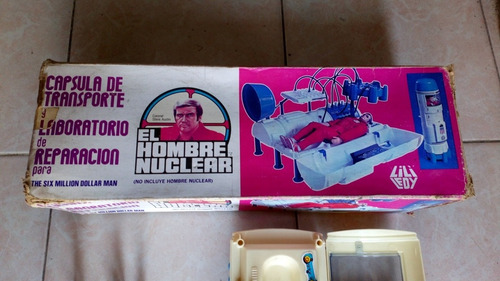 Hombre Nuclear Capsula Laboratorio Lili Ledy (Usado)