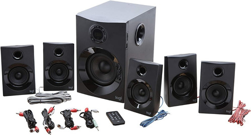 Imagen 2 de 5 de Bocinas Bluetooth Logitech Z607 5.1 Usb Micro Sd Radio Fm
