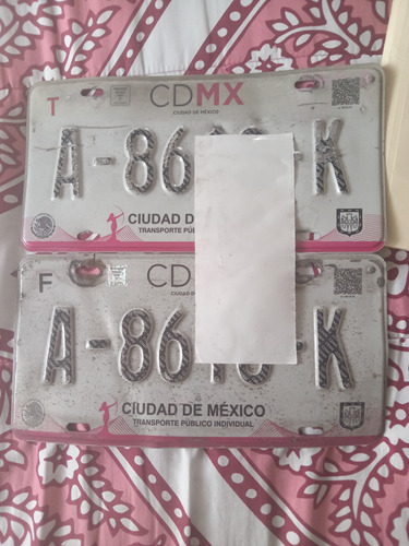 Placas De Taxi Cdmx