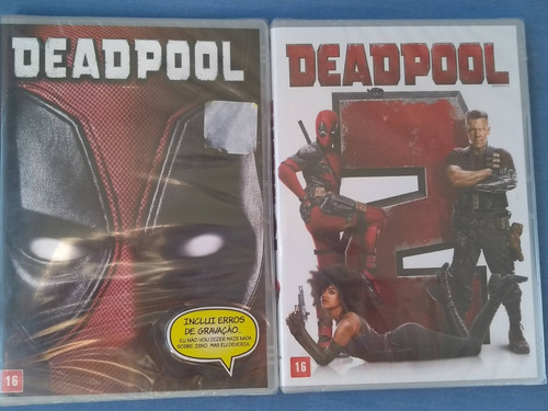 Dvd - Deadpool 1 E 2 - Lacrado