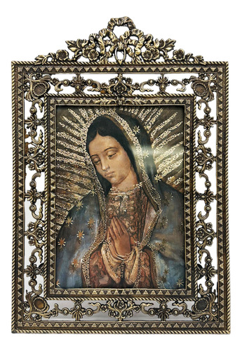 Marco Metálico (virgen De Guadalupe)