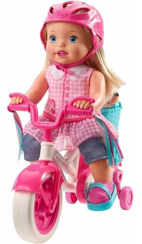 Boneca Little Mommy Meu Primeiro Passeio - Mattel Fcn11