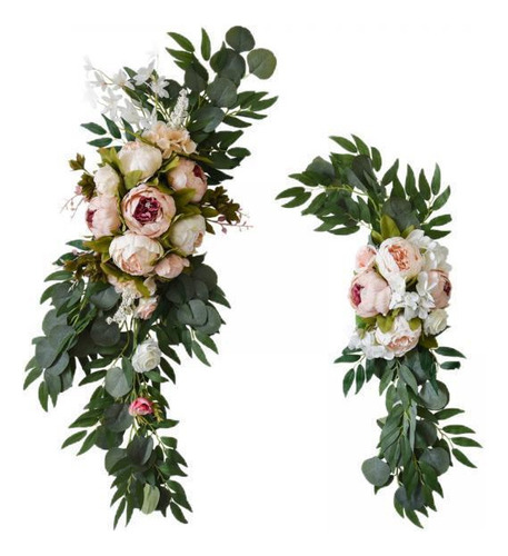 Ppp 3 Kit De Flores De Arco De Boda Artificial Arreglo