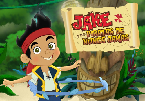 Kit Imprimible Jake Y Los Piratas -personalizá Tu Fiesta