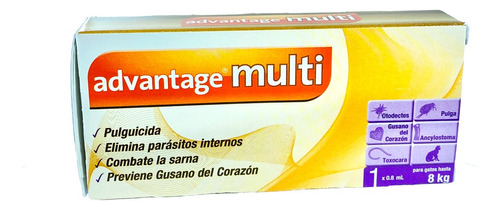 Advan/tage Multi Anti-pulgas Pará/sitos Gato 4-8 Kg