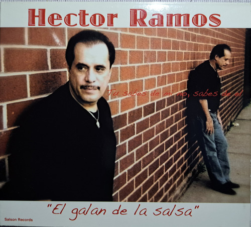 Hector Ramos- El Galan De La Salsa- Salson Records- Cd -2007 Edición Limitada (Usado)