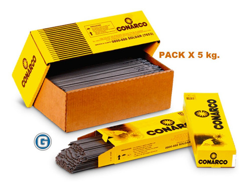 Electrodo Soldar Conarco 6013 13a Punta Azul 3,25mm. X 5 Kg