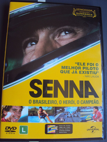 Filme Ayrton Senna - Dvd Original - 2010