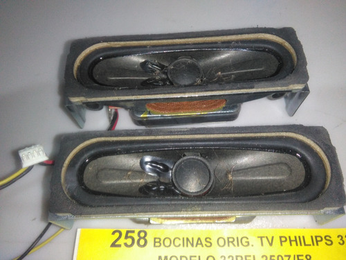 Bocinas Originales Tv Philips De 32  Modelo 32pfl2507/f8