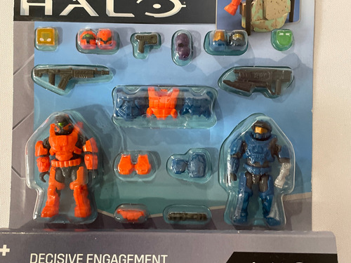 Halo Mega Construx Duelo Combate Decisivo 76pz Modelo Hkt16 (Usado)