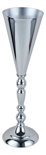 Centro De Mesa De Casamento Vaso De Flores L Prata