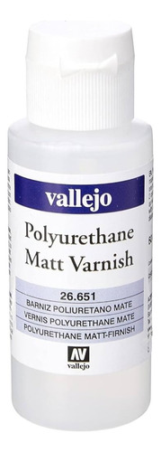 Barniz Poliuretanico Mate Opaco Vallejo 26651 Matt 60ml. Lp