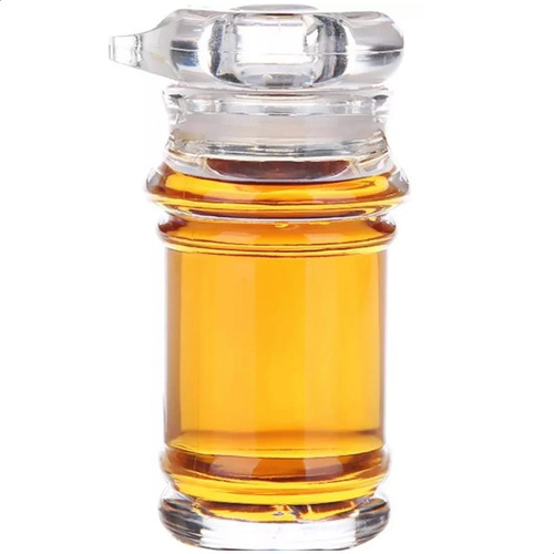 Aceitera De Acrílico De Mesa Con Pico Vertedor 11 Cm