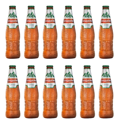 Cerveja De Trigo Cusquena - 12 Unidades Com 330ml - Premium