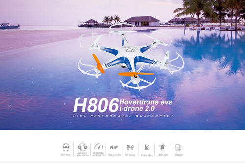 Dron Drone Hexacoptero 6 Motores Wifi Transmision Fvp Hd