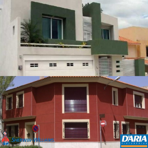 Pintura Latex Loxon Exterior Colores X4 Lts Sherwin Williams