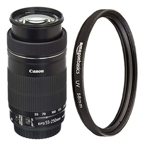 Lente Canon Ef-s 55-250 Mm F4-5.6 Is Stm De 58 Mm