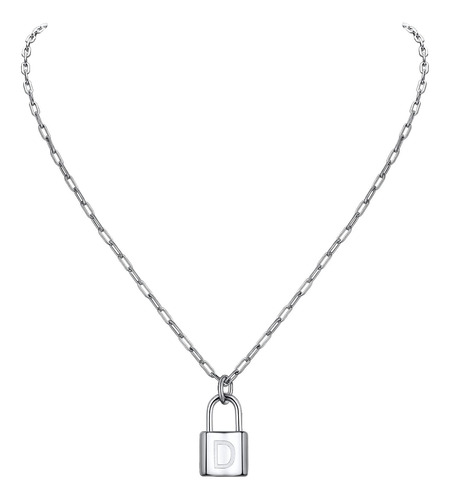 Prosteel Lock Necklace Y2k Egirl Jewelry Colgante De Acero I