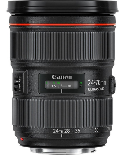 Imagem 1 de 5 de Lente Canon Ef 24-70mm F/2.8l Il Usm Garantia Canon Nf-e - P