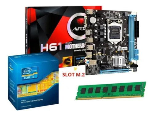 Kit Upgrade I5 3470 + Placa Mãe H61 + 8gb De Memória