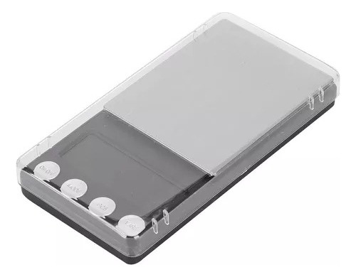 cocina pesa balanza digital de alta precisión de 0,1g a 500g Color Negro Vida Buenas