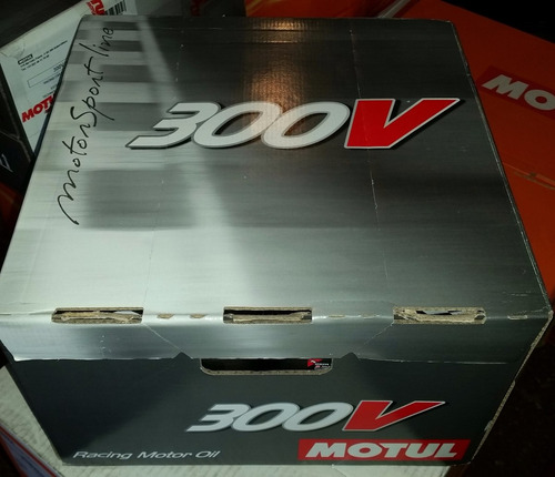 Motul 300v Power Racing 5w30 Caja Cerrada X10