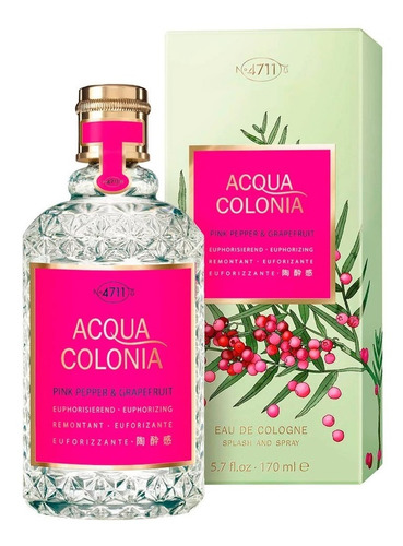 Colonia 4711 Acqua Colonia Pink Pepper & Grape Edc 170ml