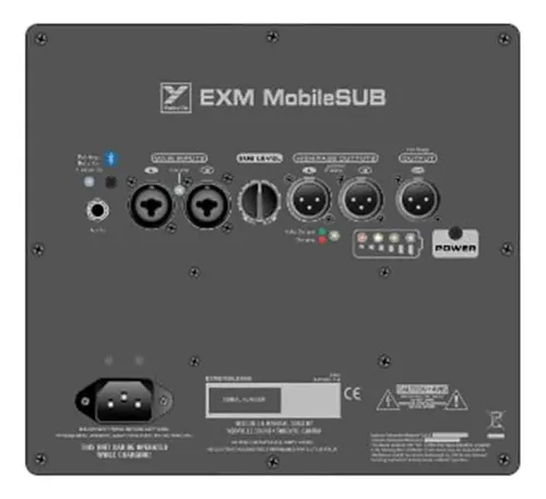 Yorkville Exm-mobile-sub - Subwoofer Portátil Ultra Compacto Con Batería