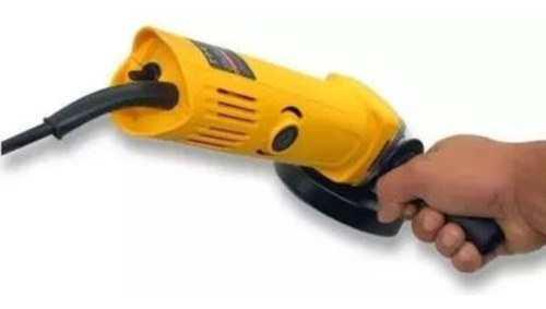 Esmerilhadeira Lixadeira Angular 115mm 780w Profissional Cor Amarelo Frequência 50/60hz 110v