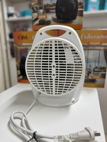 Caloventor Eléctrico Con Ventilación Om 2000w Blanco
