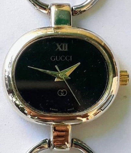 Reloj Marca Gucci Modelo Cadena Marina De Dama