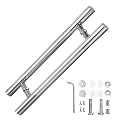 Jaladera Puerta Madera Cristal Jaladera Acero Inoxidable