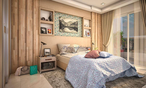 Imagem 4 de 30 de Apartamento Duplex Com 4 Dormitórios Sendo 2 Suítes, À Venda, 188 M² Por R$ 1.592.820 - Vila Guilhermina - Praia Grande/sp - Ad0008
